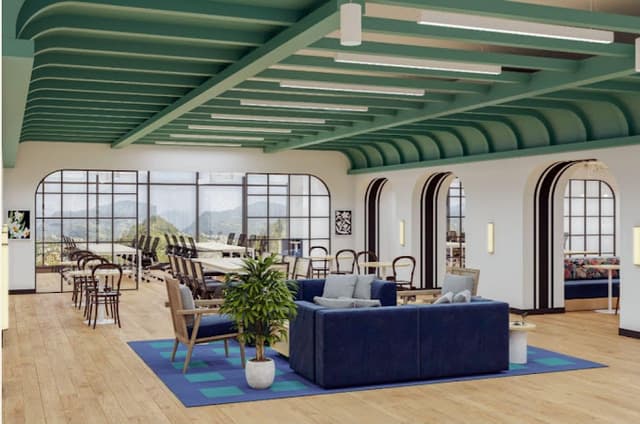 WeWork, Eleven West, Baner